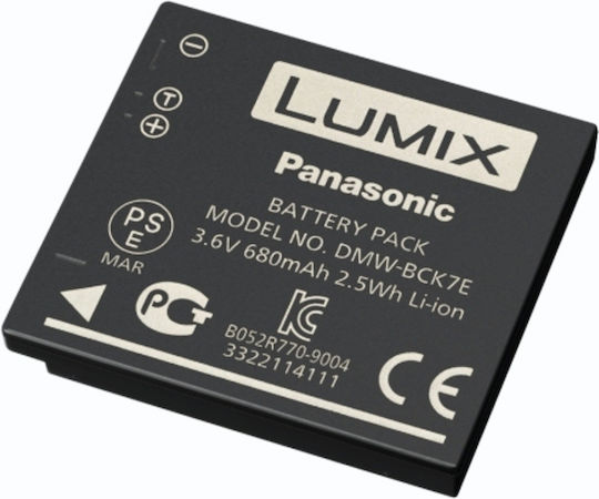 Panasonic Μπαταρия за фотоапарат DMW-BCK7 Литиево-йонни (Li-Ion) 680mAh