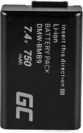 Green Cell Baterie aparat foto DMW-BMB9 CB55 Litiu-Ion (Li-Ion) 750mAh Compatibilă cu Panasonic