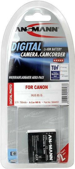 Ansmann Camera Battery A-Can NB 6 L Lithium Ion (Li-Ion) 750mAh Compatible with Canon