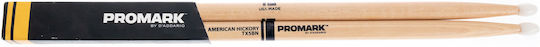 Promark Hickory Drumsticks Schlagzeug Tip 5B mit Spitzenform Oval