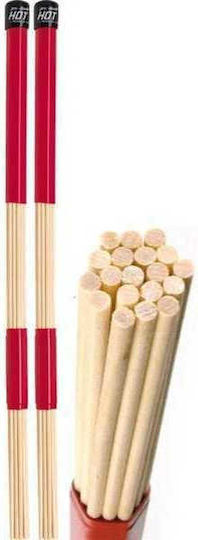 Promark Birch Hot Rods Hot Rods σε Κόκκινο Χρώμα