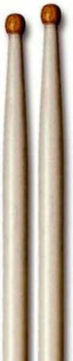 Vic Firth Corpsmaster Ralphie Jr Hickory Drumstick Signature with Wooden Barrel Head