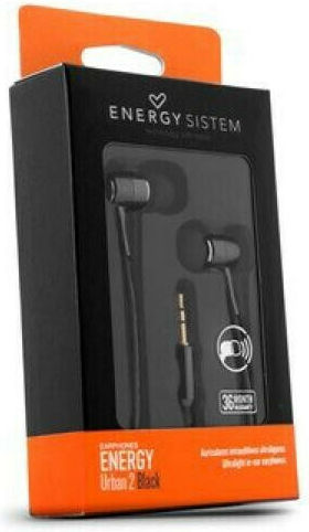Energy Sistem Ακουστικά Ψείρες In Ear Urban 2 Μαύρα