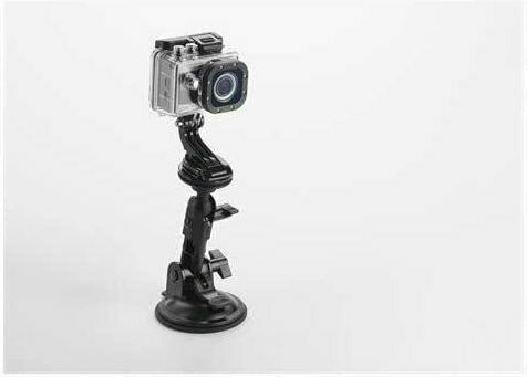 Activeon DX Action Camera Full HD (1080p) Underwater (with Case) with Touch Screen 2" and Wi-Fi Gray