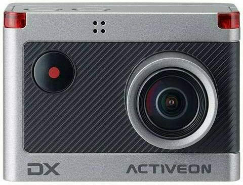 Activeon DX Action Camera Full HD (1080p) Underwater (with Case) with Touch Screen 2" and Wi-Fi Gray