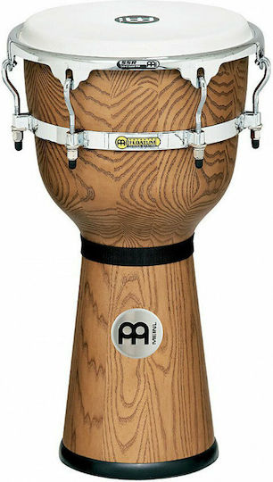 Meinl Floatune Wood Djembe 12" Zebra Finished Ash