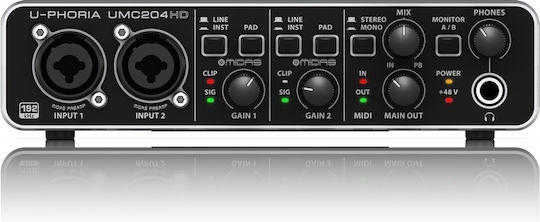 Behringer U-Phoria UMC204HD UMC204HD
