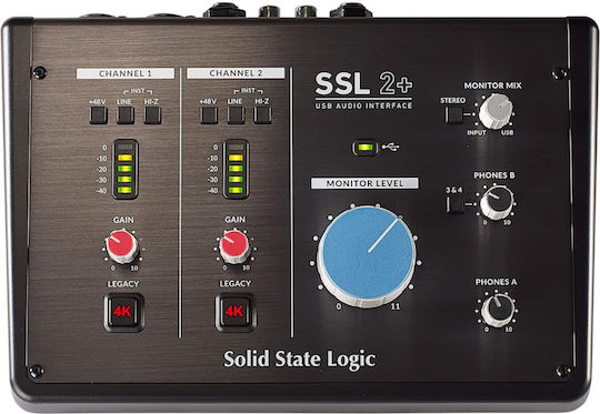 SSL 2+ Εξωτερική Επαγγελματική Κάρτα Ήχου