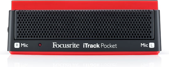 Focusrite iTrack Pocket Εξωτερική Επαγγελματική Κάρτα Ήχου με Σύνδεση USB