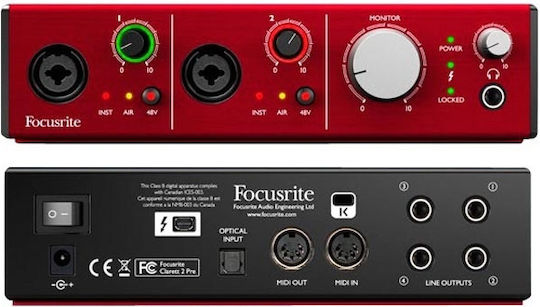 Focusrite Clarett 2 Pre