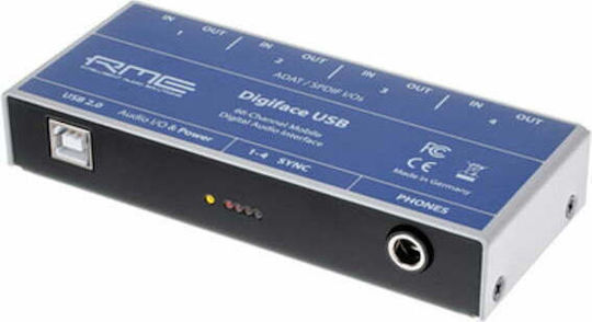 RME Digiface Εξωτερική Επαγγελματική Κάρτα Ήχου με Σύνδεση USB