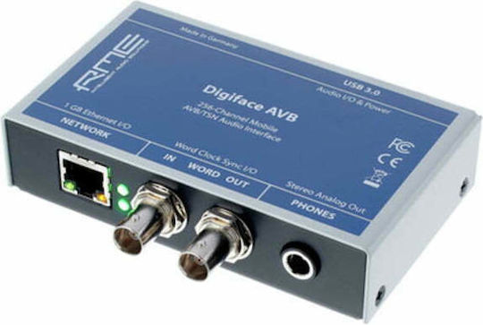 RME Digiface AVB Εξωτερική Επαγγελματική Κάρτα Ήχου με Σύνδεση USB, Ethernet