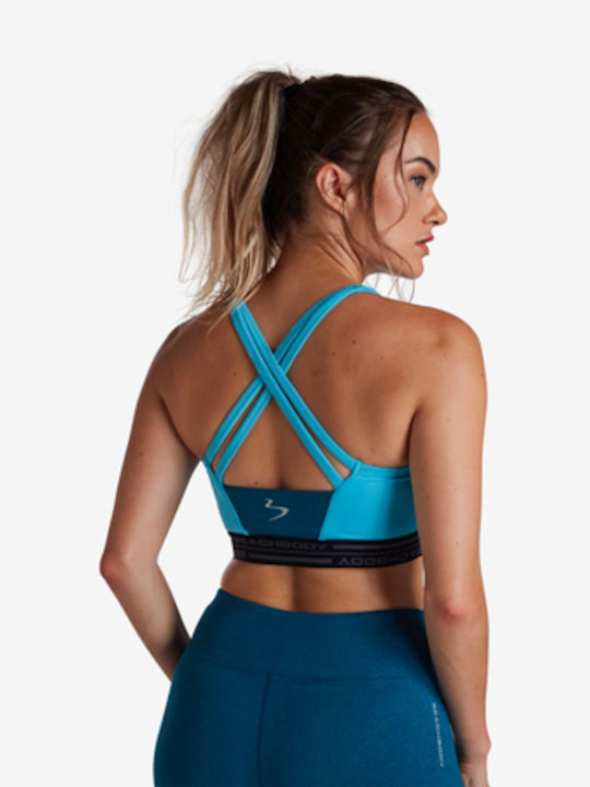Beachbody Infuse Fusion Women's Sports Bra without Padding Blue