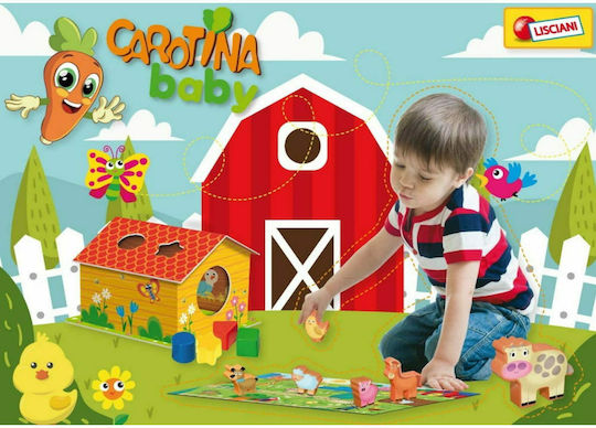 Kids Puzzle Baby Happy Farm for 1+ Years 17pcs Lisciani Giochi