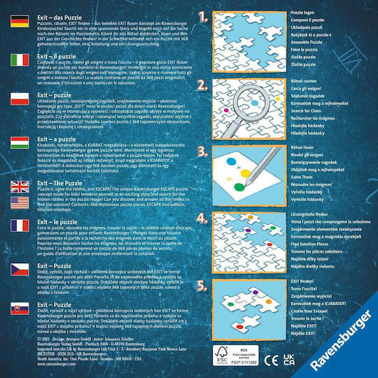 Παιδικό Puzzle Μαγικό Δάσος για 9+ Ετών 368pcs Ravensburger
