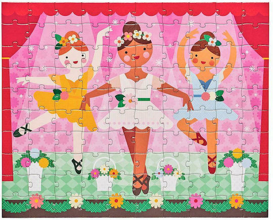 Детски Пъзел Балерини за 4+ години+ Години 100бр Petit Collage