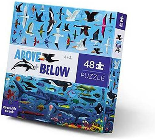 Kids Puzzle Up & Down for 4+ years old+ Years 48pcs Crocodile Creek