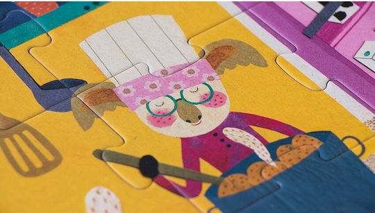 Kinderpuzzle Ich möchte Koch werden für 3+ Jahre 36pcs Londji