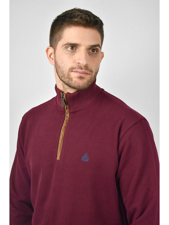 Long Sleeve Sweater Burgundy