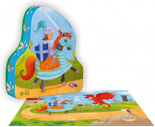 Puzzle pentru Copii Cavaler pentru 4+ Ani 36buc 50/50 Games