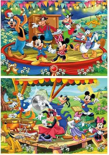 Kinderpuzzle Mickey and Friends für 5+ Jahre 120pcs Clementoni