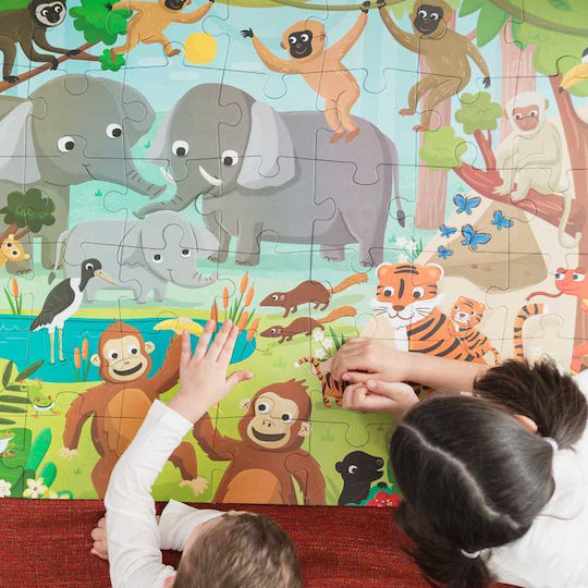 Kids Puzzle Jungle for 3+ years+ Years 48pcs Ludattica