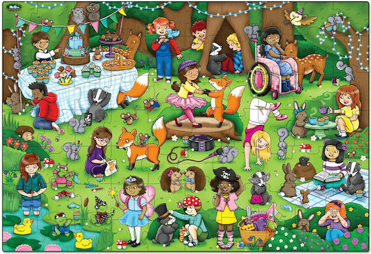 Kinderpuzzle Woodland Party für 4+ Jahre+ Jahre 70pcs Orchard