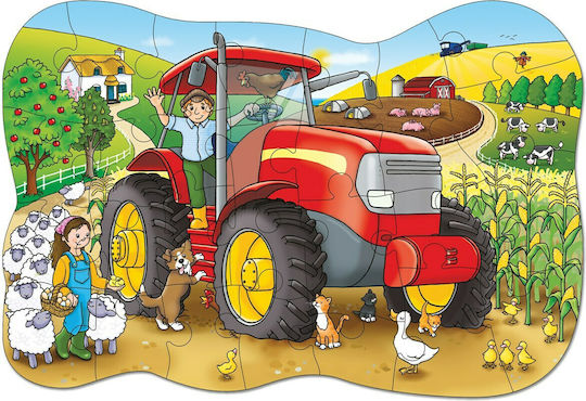 Παιδικό Puzzle Big Tractor για 3+ Ετών 25pcs Orchard