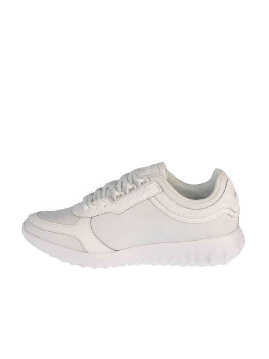 Calvin Klein Runner Laceup Sneakers White