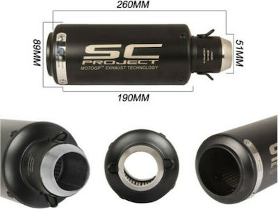 Motorcycle Exhaust End Pipe