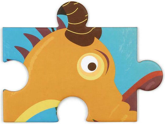 Παιδικό Puzzle Contour Dragon 61pcs Scratch Europe