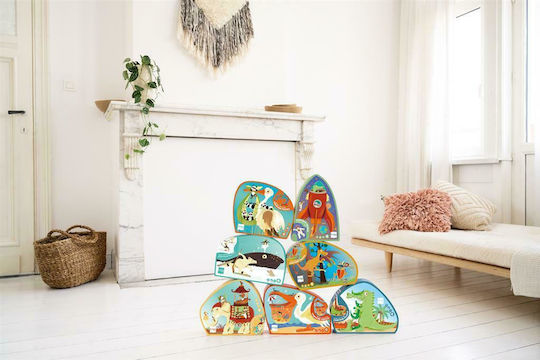 Παιδικό Puzzle Contour Dragon 61pcs Scratch Europe