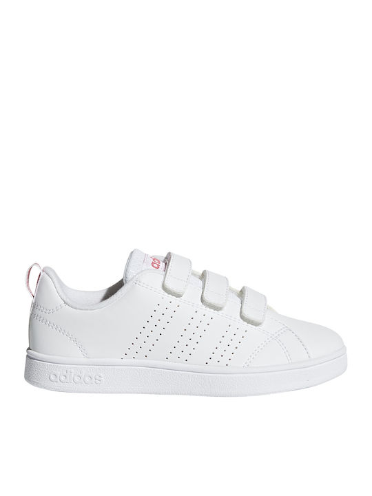 Vorteil Kinder Sneakers mit Klettverschluss Cloud White / Super Pink