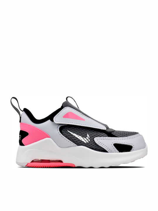Air Max Bolt Kids Sneakers Slip-on Smoke Grey / Metallic Silver