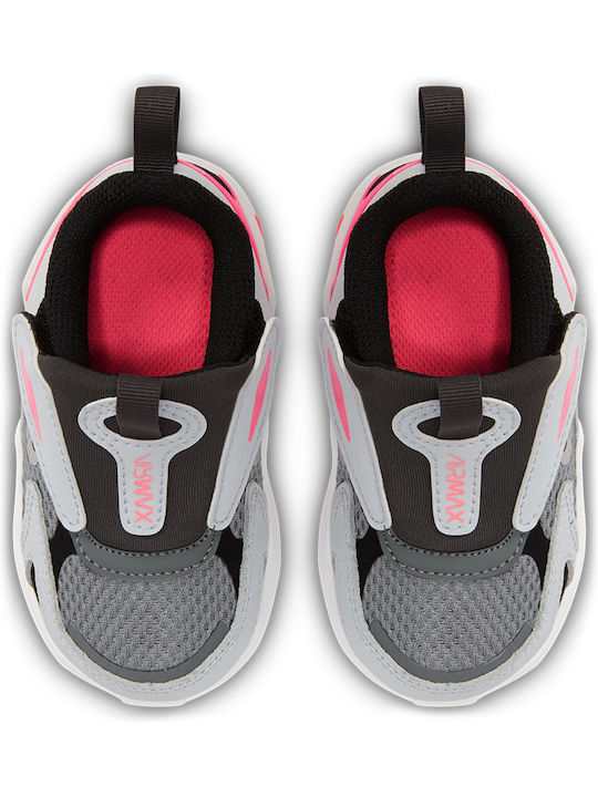 Air Max Bolt Kids Sneakers Slip-on Smoke Grey / Metallic Silver