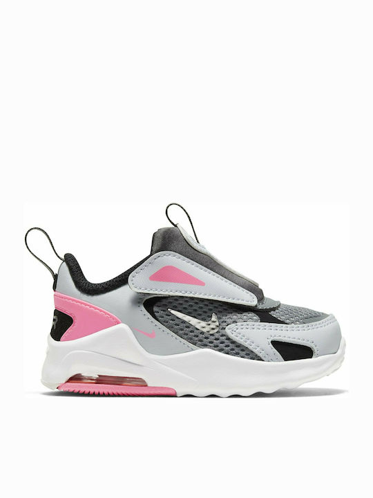 Air Max Bolt Kids Sneakers Slip-on Smoke Grey / Metallic Silver