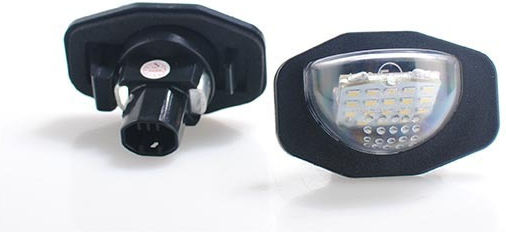 M-Tech Φώτα Πινακίδας Led 12V για Toyota Alphard 2τμχ