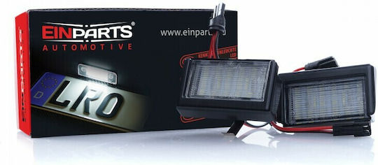 Einparts Светлини За Регистрационната Табела LED Mercedes-Benz ML W164 2005-2011 2 Бройки
