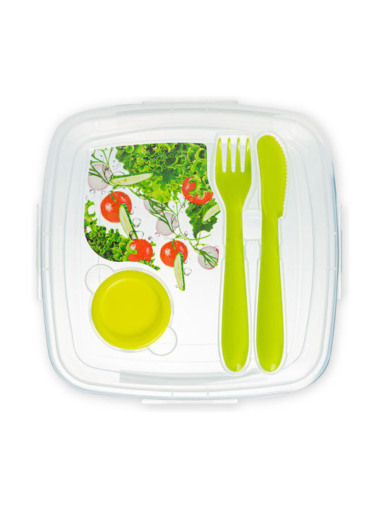 Hega Hogar London Lunchbox Kunststoff Transparent 1800ml 1Stück