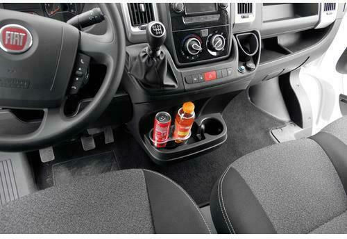 Lampa Car Cup Holder 2 Positions for Console Single to Double in Black Color
