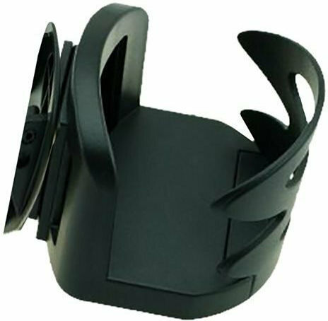 Auto Gs Car Cup Holder 1 Position for AC Vents Black in Black Color