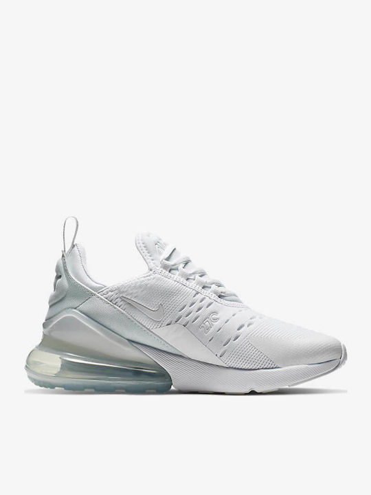 Air Max 270 Gs Παιδικά Sneakers White / Metallic Silver