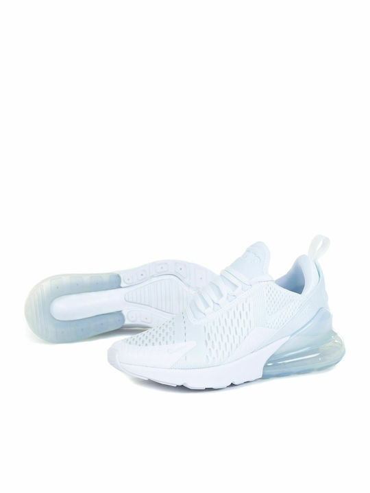 Air Max 270 Gs Παιδικά Sneakers White / Metallic Silver