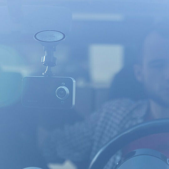 Forever 720P Windshield Car DVR, 2.4" Display with Suction Cup