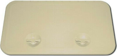 Eval Rectangle Boat Deck Door L530xW283mm White