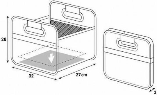 Lampa Car Trunk Space Organizer Shop&Store M 32x27cm