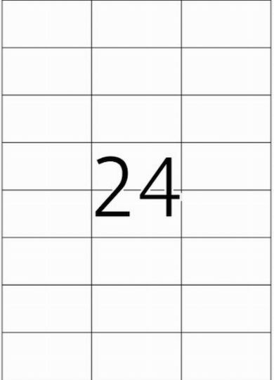 Herma 2400 Self-Adhesive Rectangular A4 Labels 70x37mm