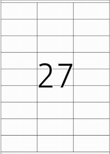 Herma 2700 Self-Adhesive Rectangular A4 Labels 70x32mm