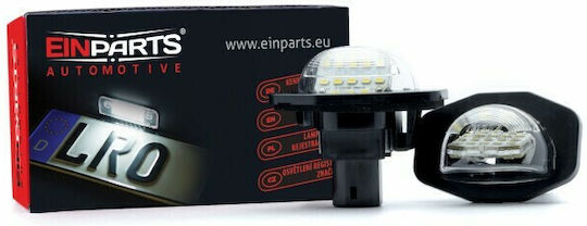 Einparts LED License Plate Lights Toyota Alphard 2 Pieces
