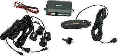 Andowl Car Parking System with Screen and 4 Sensors in Black Color